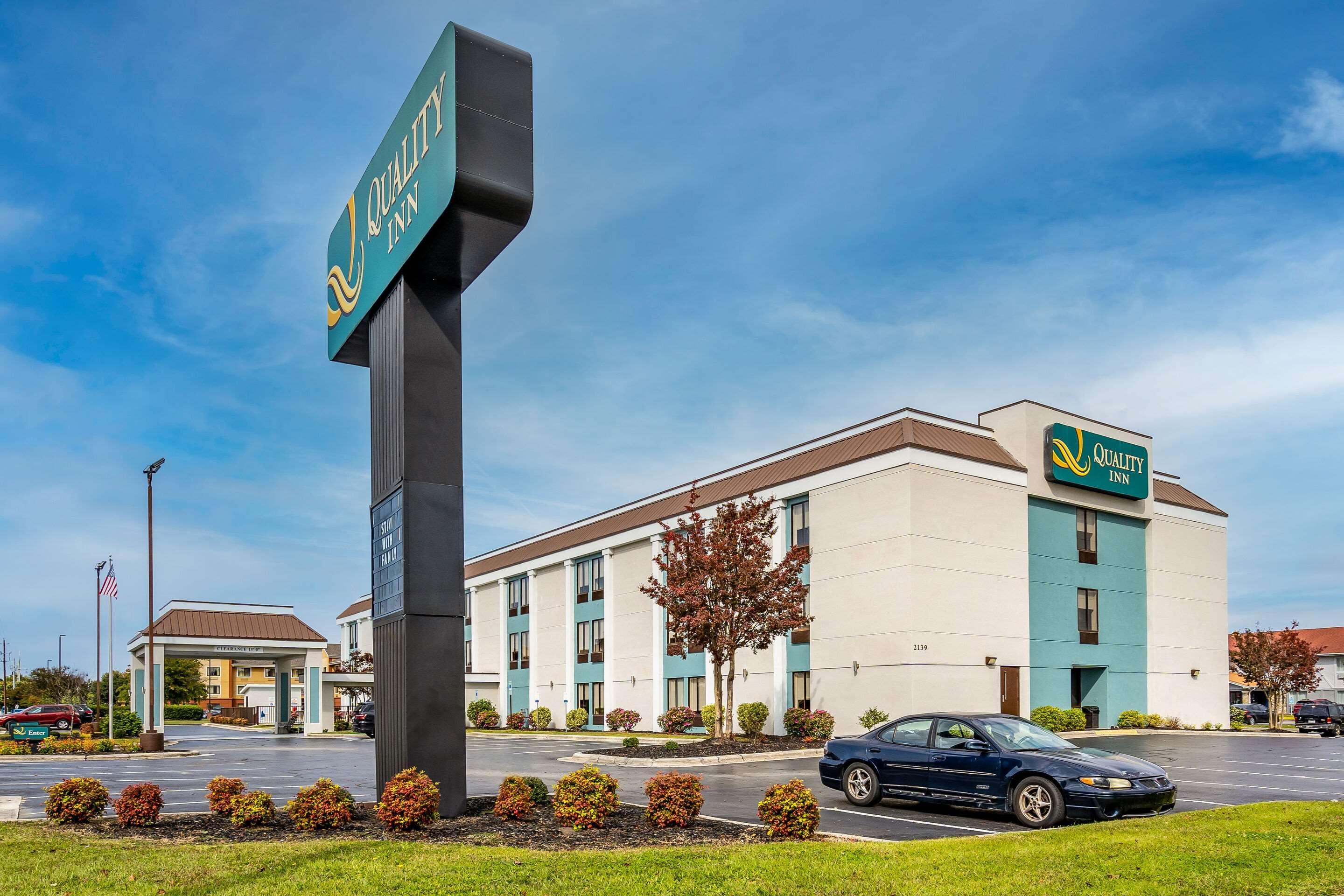 Quality Inn Jacksonville Near Camp Lejeune Ngoại thất bức ảnh